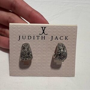 Judith Jack 925 Silver Earrings